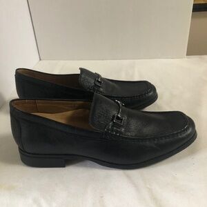 Abeo Bio System Black Leather Loafers -33